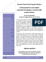 L'attaccamento in Età Adulta: Strumenti Di Indagine e Risvolti Nella Pratica Clinica