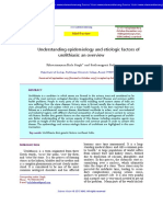 Understanding Epidemiology and Etiologic Factors of Urolithiasis: An Overview