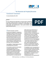 O Duplo Papel Do Gerente de Projeto e Gerente Funcional: Funciona?