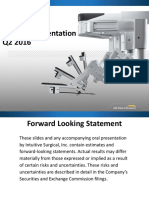 ISRG - Investor Presentation 050316