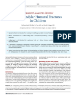 Supracondylus Humeri in Child Fracture