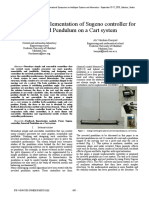 Journal on Design and implementation of Sugeno controller for Inverted Pendulum on a Cart system.pdf