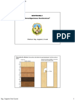 Investigaciones geotecnicas