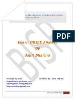 Learn OBIEE Answer by Amit Sharma