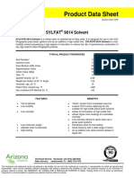 Product Data Sheet: Sylfat 9014 Solvent
