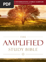 Amplified Study Bible Sampler