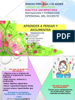 Aprender A Pensar y Argumentar Final Mayo