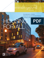 Summer 2016: Housing For All