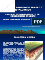 Expos.consecion Minera Para La Una
