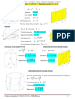 Microsoft Word - Formule Za Povrsinu I Zapreminu Geometrijskih Tijela PDF