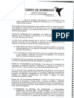 Artículo 91 Del Reglamento Interno de Selección de Personal Del Cuerpo de Bomberos Del GADM Santo Domingo