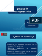 Clase 9. Evaluación Antropométrica.