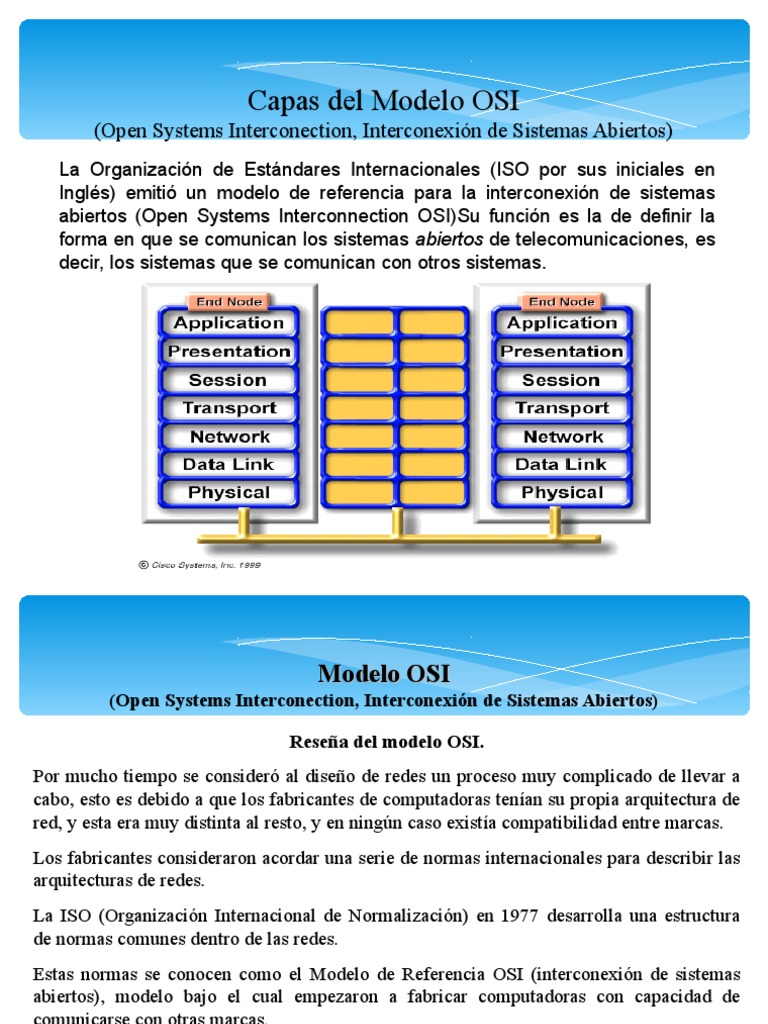 El Modelo Osi | PDF
