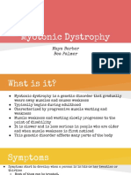 Myotonic Dystrophy Presentation