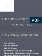 Aula Sedimentação - Decantadores