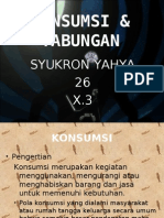 Download Konsumsi Dan Tabungan by Yahya Syukron Snooper SN31296270 doc pdf