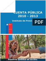 Cuenta Pública IPS 2010-2013