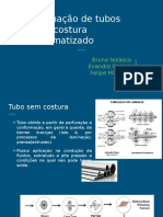 Processo de Laminação de tubo sem costura