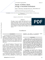 Aucity of Biliary Ducts