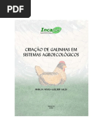 Livro Criação de galinha - Marcia Sales