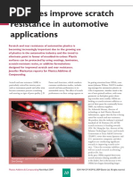 Additives Improve Scratch Resistance in Automotive Applications PDF