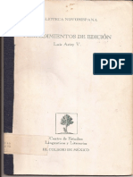 Astey v. Luis - Procedimientos de Edición