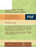 Parameter Kimia-Bakteriologi Pada Udara