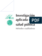 Investigacion Aplicada a La Salud Publica