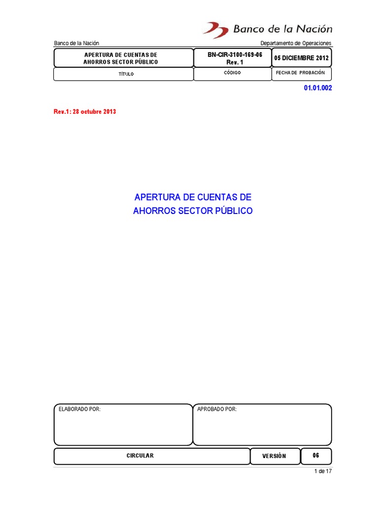 Formato banco de la naci n calidad comercial pensi n prueba