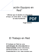 Contenidos Formación de Equipos para El Trabajo en Red