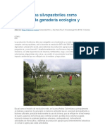 Los Sistemas Silvopastoriles Como Estrategia de Ganaderia Ecologica y Productiva