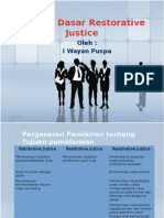 Restoratif Justice Dan Diversi