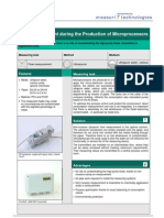 MeasurIT Flexim ADM5207 Application Production of Microprocessors 0809