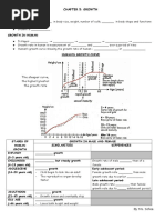 Science Form 3 Chapter 5 - Growth