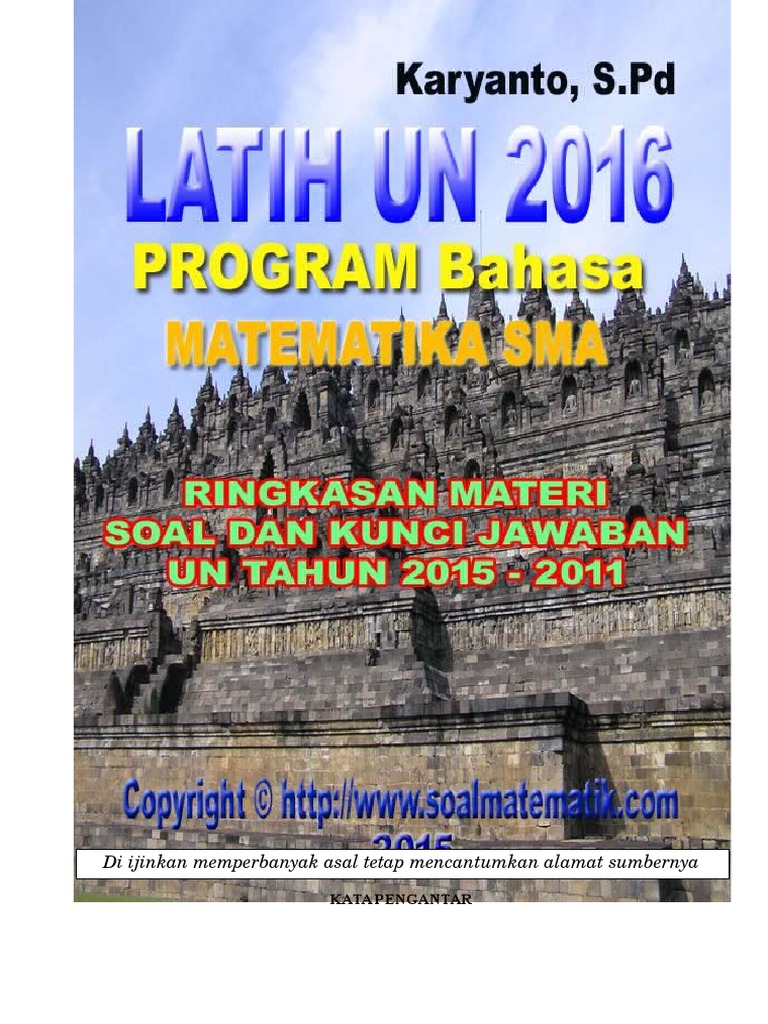 Latih Un 2016 Bahasa