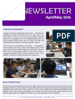 AIT SU Newsletter (April-May 2016)