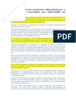 Proponen Nuevos Proyectos Hidroeléctricos y de Energías Renovables Por US