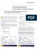 An Improved Experimental Correlation For Darcy Friction Factor