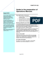 Guide to Operations Manual Preparation