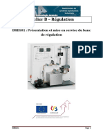 BREG01 - Présentation Et Mise en Service Du Banc de Régulation