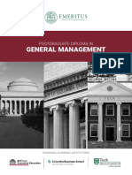 PGDGM Brochure World