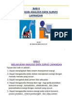 BAB 6 Melakukan Analisis Data Survei Lapangan