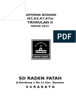 Laporan Bulan SD Raden Fatah