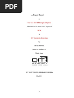 Download tour and travel final project reportdocx by CharanjeetNarang SN313013975 doc pdf