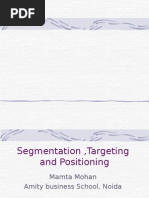 targeting & seg  positioning