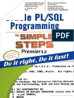 Oracle Pl_Sql Programming in Simple Steps