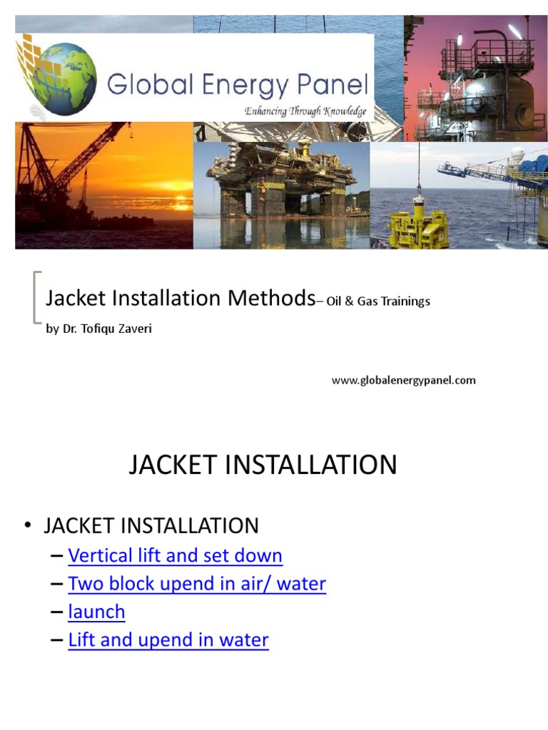 Offshore Jacket Installation Methods | PDF