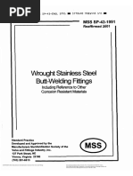 MSS SP-43-1991,01 (Wrought Stainless Steel Buttwelding Fitting, 2001).pdf