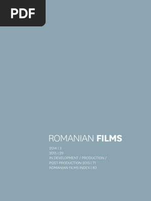 Catalog Romfilm2015 Preview 051 Romania Cinema