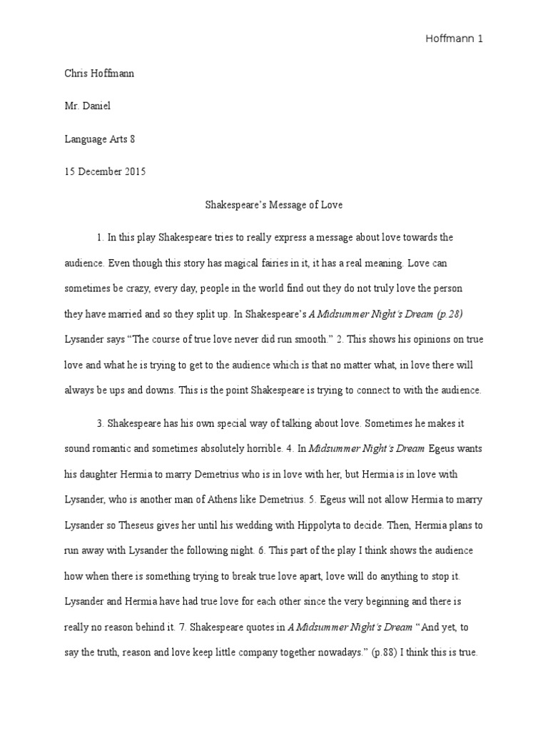 A midsummer night's dream sparknotes picture